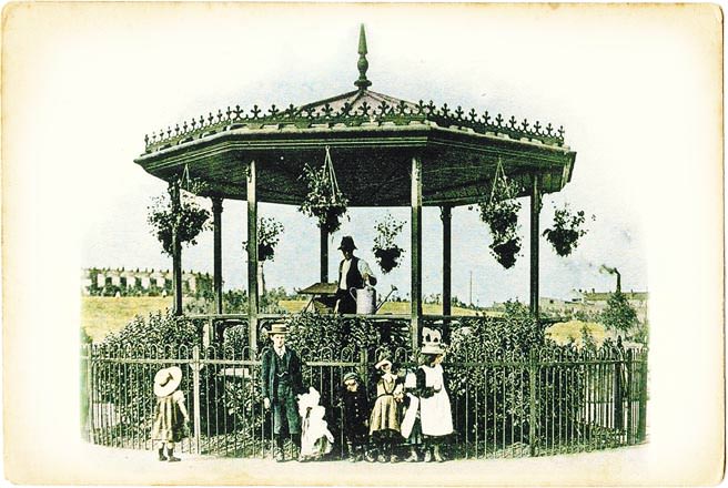 The bandstand once in St George Park, Bristol