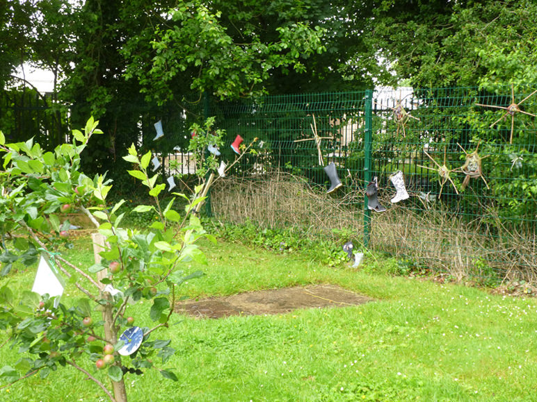 The garden at St Andrew's School