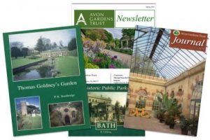 Publication, books, AGT, Avon Gardens Trust, Goldney, Tyntesfield, Bath parks