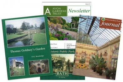 Publication, books, AGT, Avon Gardens Trust, Goldney, Tyntesfield, Bath parks