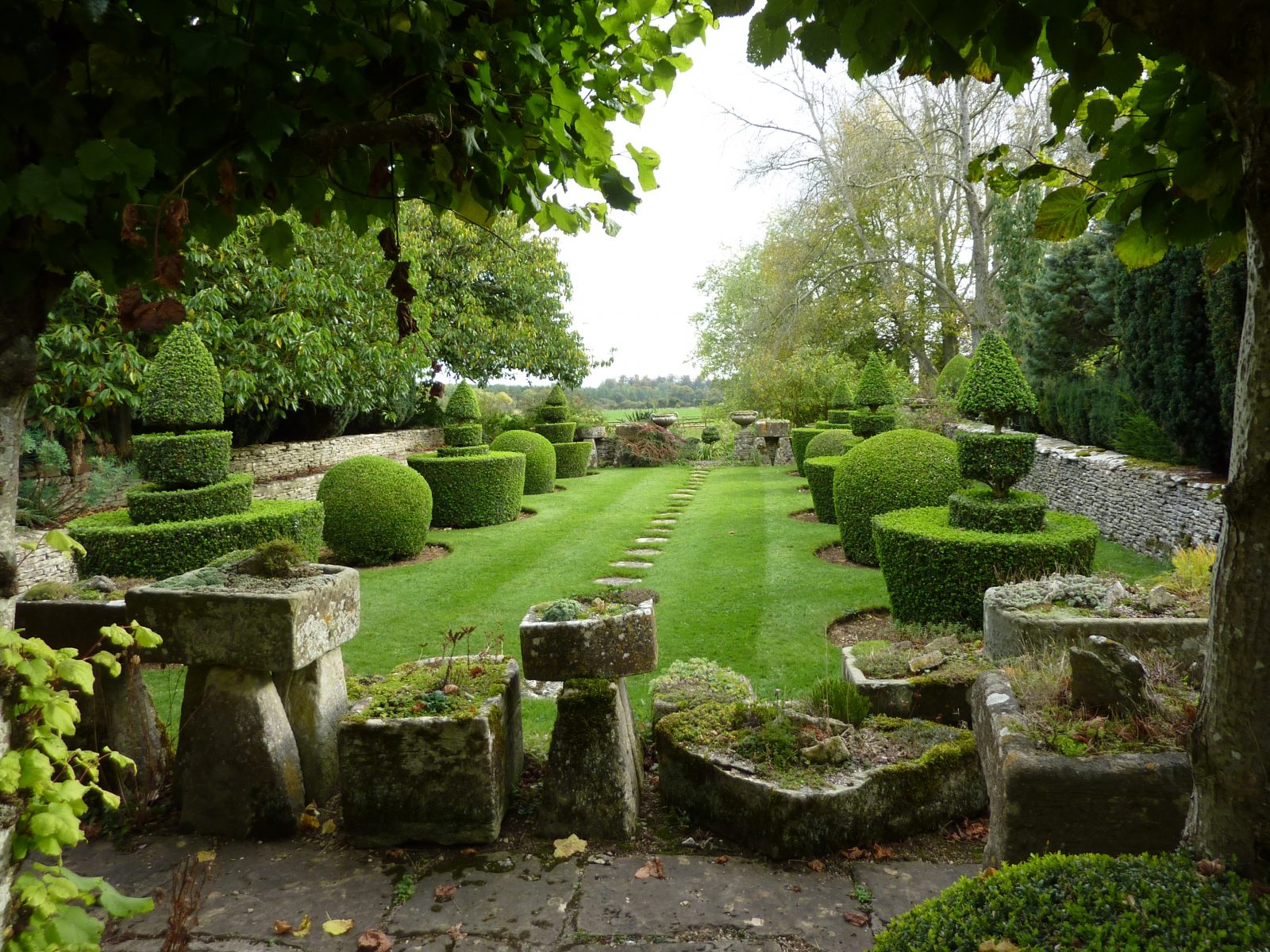 Winter Garden at Rodmarton Manor